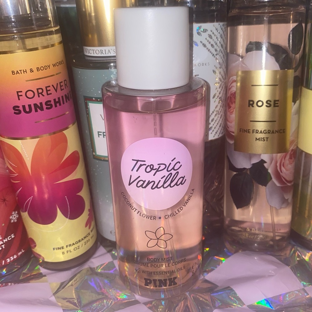 SALE! VICTORIA SECRET PINK TROPIC VANILLA FRAGRANCE